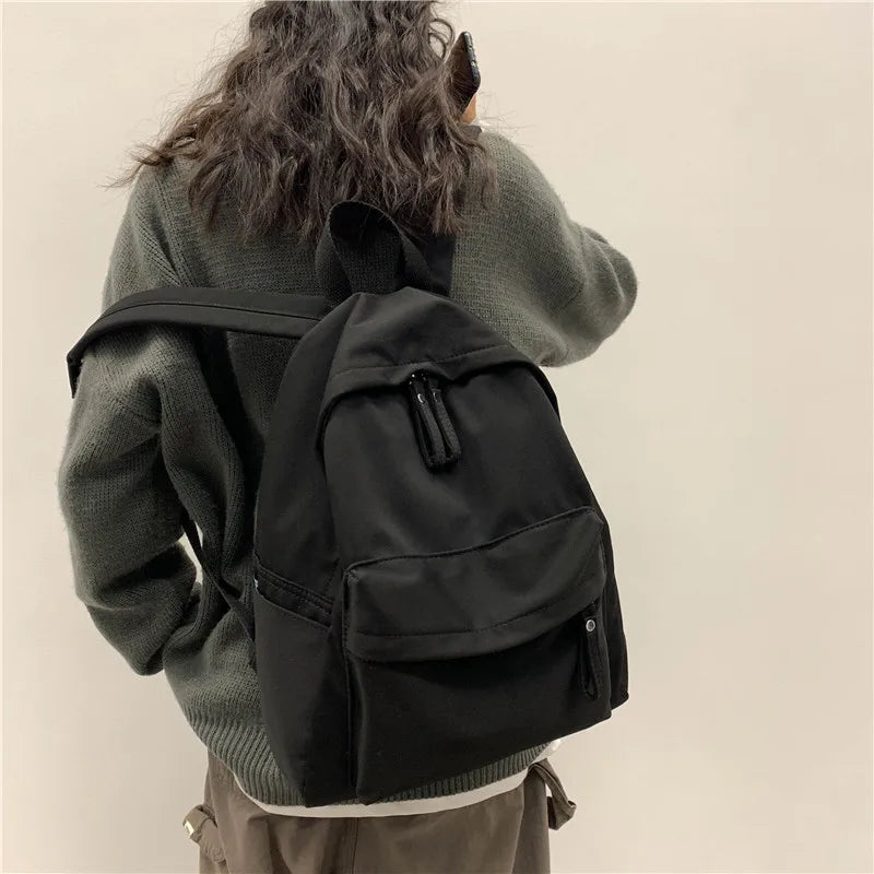 Qiaoduo Women Backpack Anti Theft Laptop Shoulder Bags Teen Girl School bag