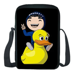 Quackity Shoulder Bag Crossbody Discord's Got Talent Zipper Messenger Rucksack
