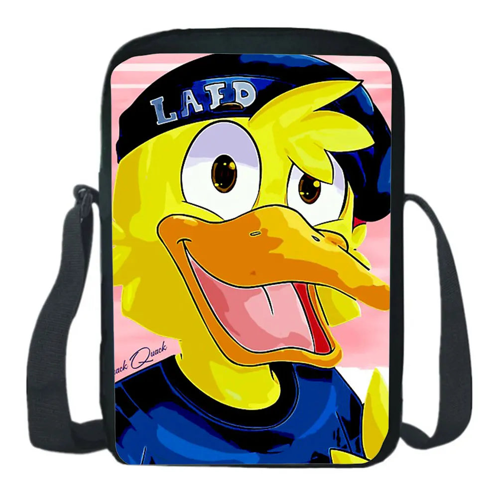 Quackity Shoulder Bag Crossbody Discord's Got Talent Zipper Messenger Rucksack