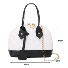 Small Square Tote Bag for Women Casual Shoulder Bag