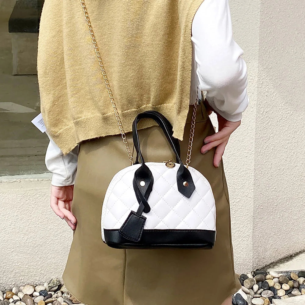 Small Square Tote Bag for Women Casual Shoulder Bag