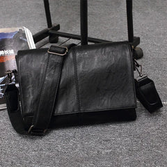 Leather Men Classical Messenger Bags Casual Business Shoulder Handbags for man