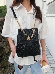PU Leather Backpack Bags for Women School Girls