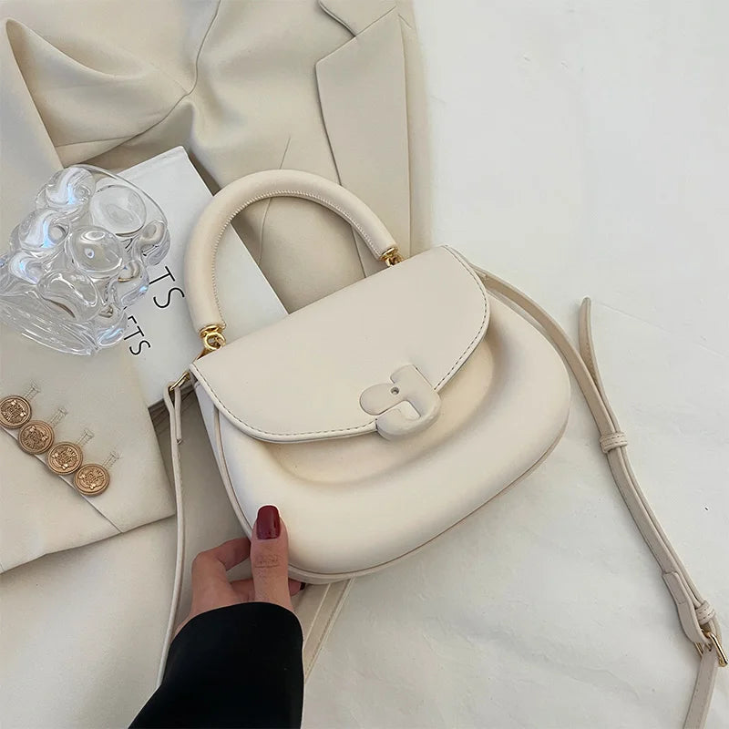 Retro Flap Crossbody Bag for Women