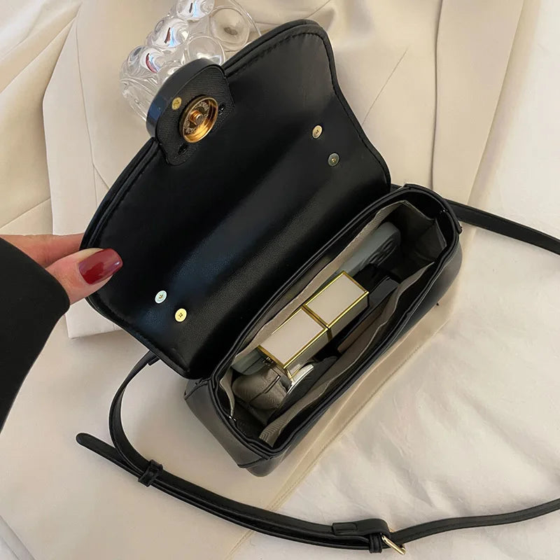Retro Flap Crossbody Bag for Women