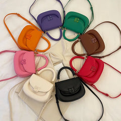 Retro Flap Crossbody Bag for Women