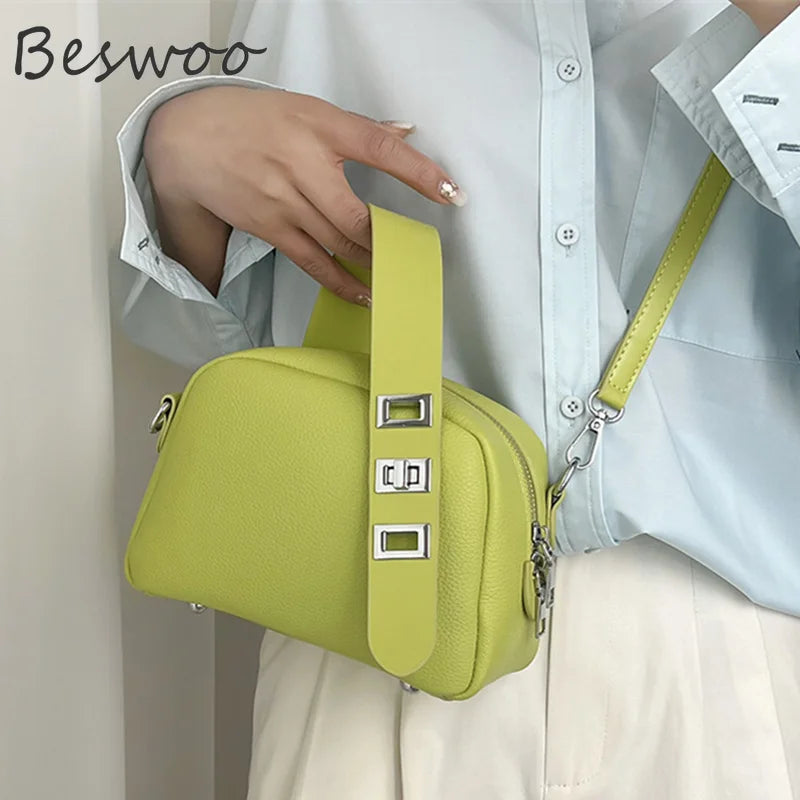 Women's PU Leather Shoulder Bag Cross-body Female Bag