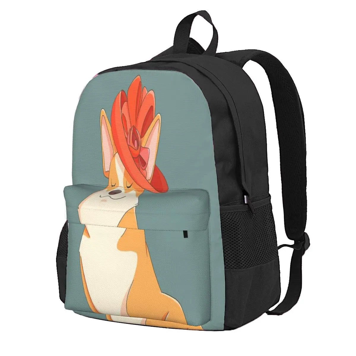 Queen Corgi Backpacks Men's & Women's Bag