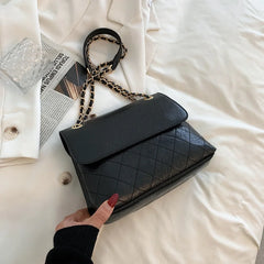 Quilted Flap Shoulder Bag Crossbody Chain Tote Handbag