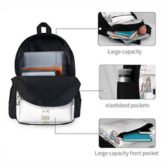 Quote Animation Backpacks Men's Backpacks Bags For Women Harajuku