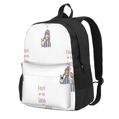 Quote Animation Backpacks Men's Backpacks Bags For Women Harajuku
