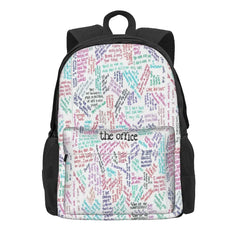 The Office Backpacks Men's & Women's Bags - Zip & Pockets