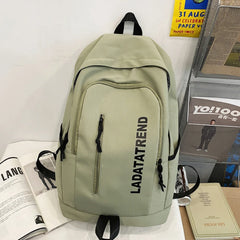 Casual Nylon School Bags for Girls College Travel Backpack