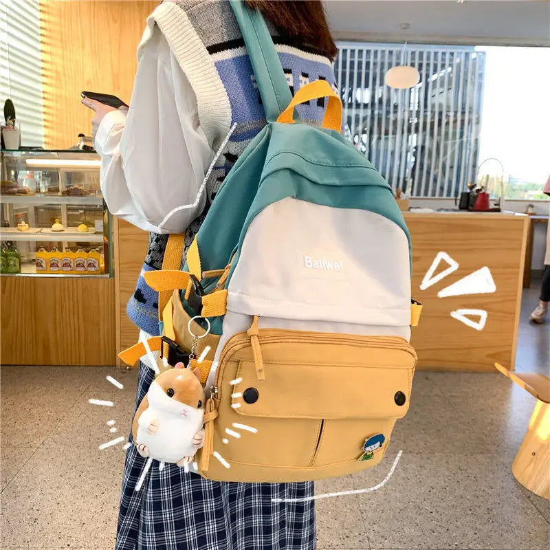 Girls School Student Backpacks Women Bolsas Children Backpack