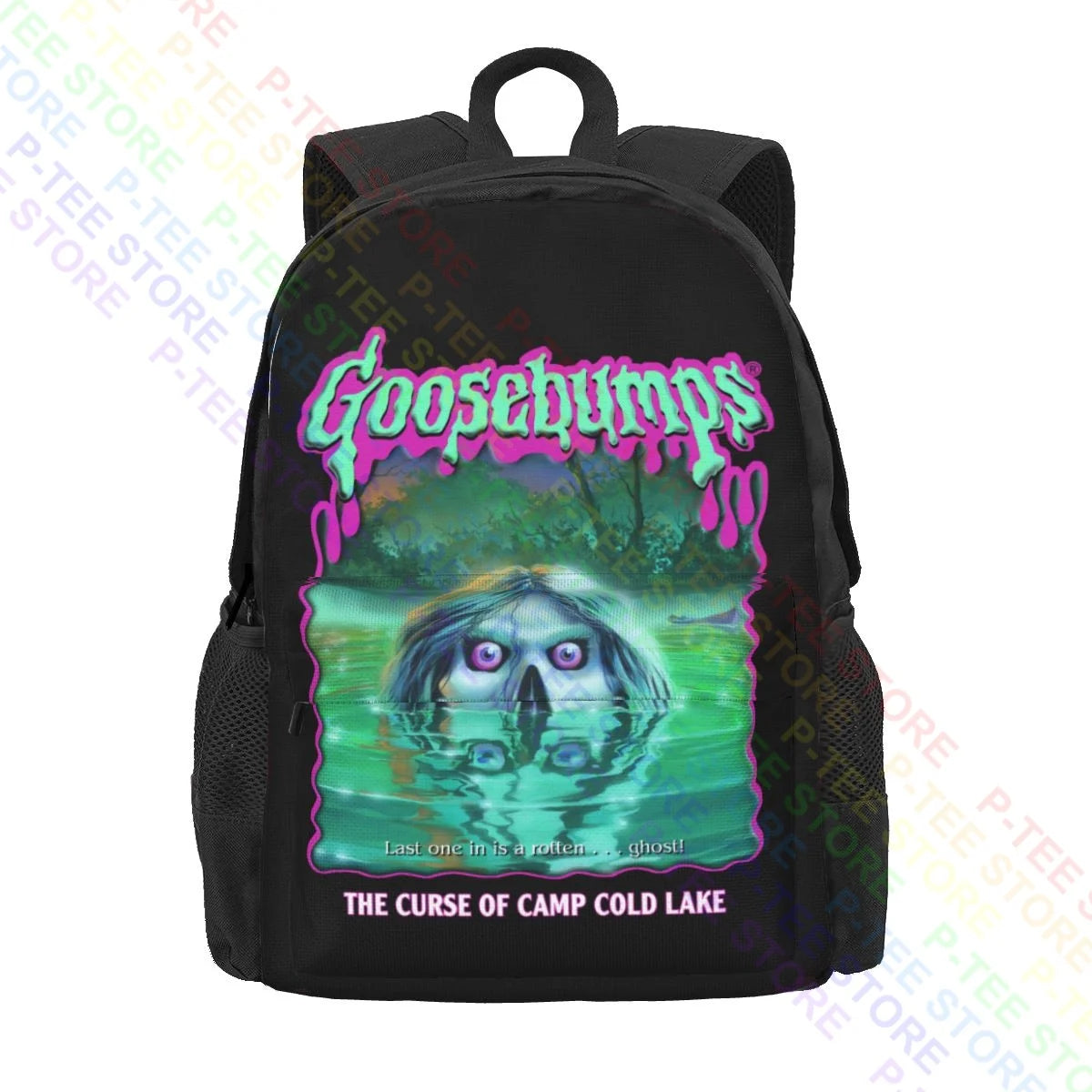 Goosebumps Nightmare Halloween Camp Lake Horror Backpack
