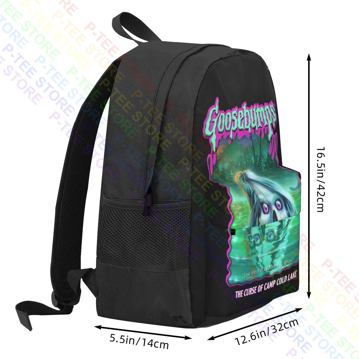 Goosebumps Nightmare Halloween Camp Lake Horror Backpack
