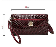 Women's Leather Crossbody Bag Shoulder Wallet Purse