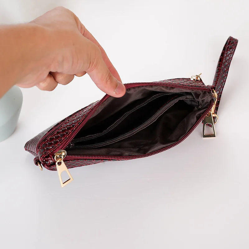 Women's Multi-layer PU Leather Small Bag Handbag