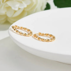 925 Silver Circle Hoop Earrings for Women Gift