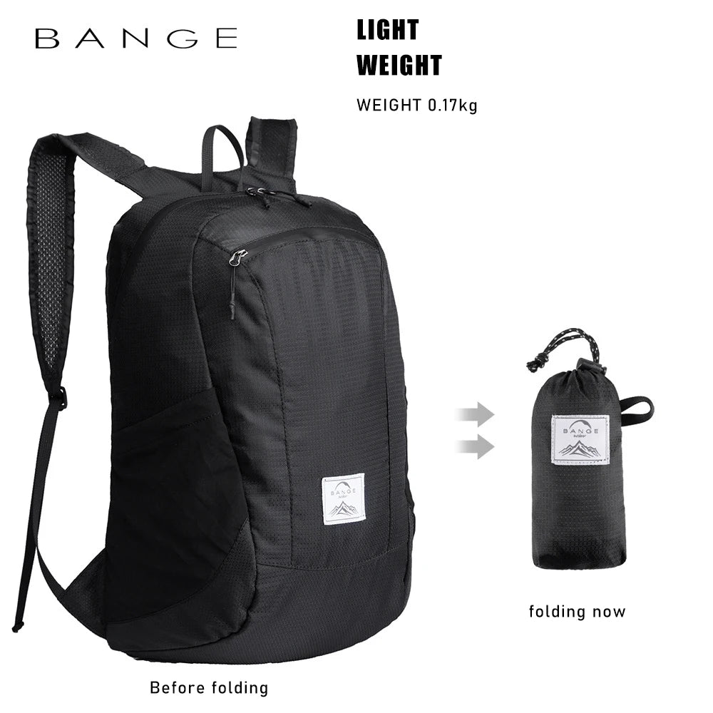 Men's Waterproof Foldable Sports Backpack for Teenager