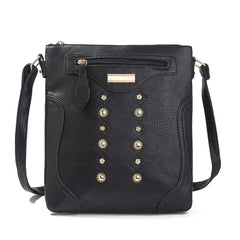 Double Layer Shoulder Bag High PU Leather Women Messenger Bags