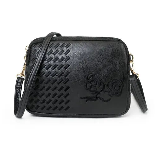 Embroidery Ladies Handbags Purse Shoulder Bag