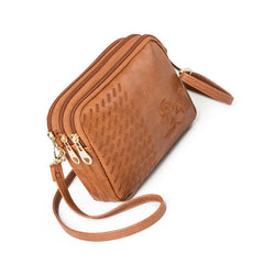 Embroidery Ladies Handbags Purse Shoulder Bag