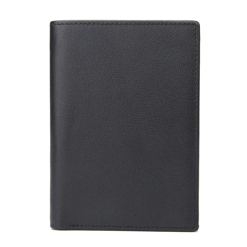 RFID Blocking Leather Passport Holder Cover Case & Travel Wallet