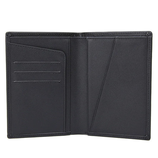 RFID Blocking Leather Passport Holder Cover Case & Travel Wallet