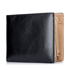 RFID Blocking Vintage Bi-Fold Wallet for Men