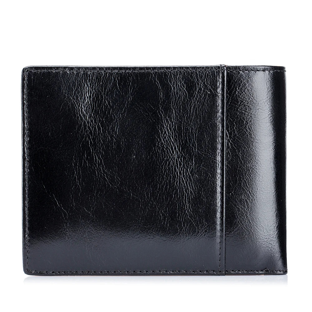 RFID Blocking Vintage Bi-Fold Wallet for Men