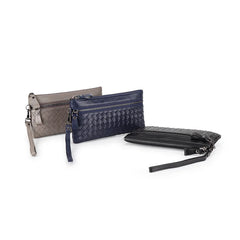 RFID Wallet Women Mobile Phone Long Wallet Cow Leather Female Purse
