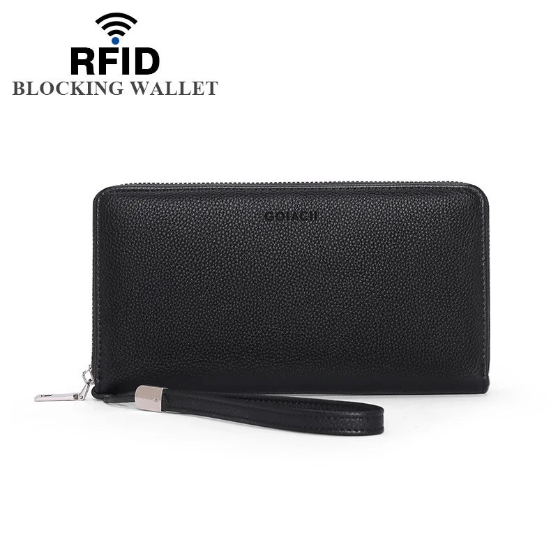 RFID Anti-Theft Women's Purse Large Capacity Card Wallet