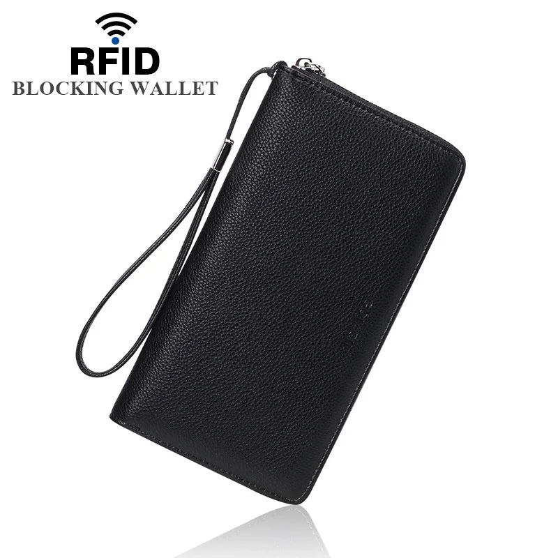 RFID Anti-Theft Women's Purse Large Capacity Card Wallet