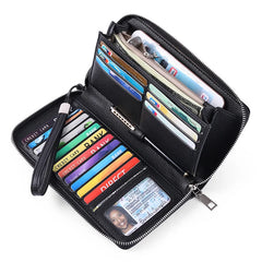 RFID Anti-Theft Women's Purse Large Capacity Card Wallet