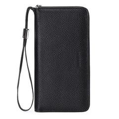 RFID Anti Theft Leather Lady's Wallet with Large Capacity