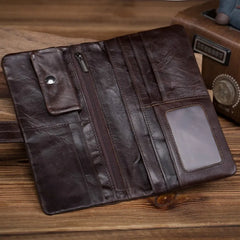 RFID Protection Leather Men's Wallet