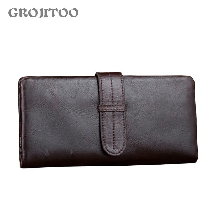 RFID Protection Leather Men's Wallet