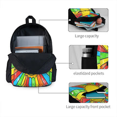 Radiate Positivity Vintage Backpacks For Men & Women
