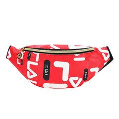 Geometric Belt Bag PU Waist Fanny Pack Waterproof