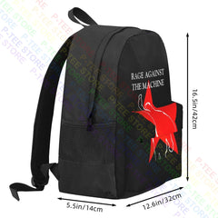 Rage Against The Machine Battle Ratm Large Capacity Backpack Gym Art Print
