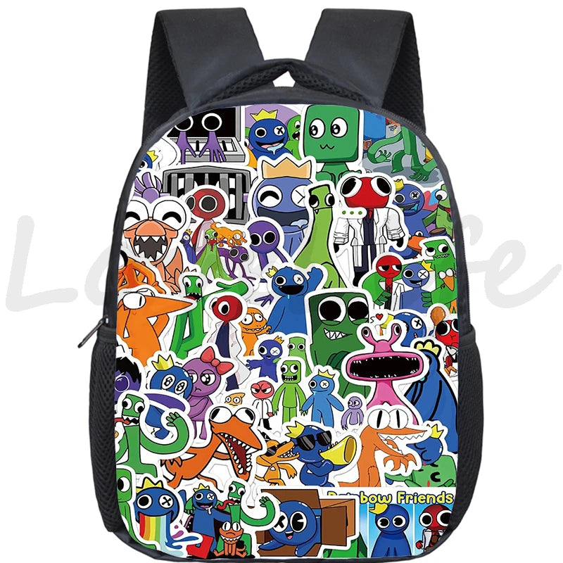 Rainbow Backpack Kids Kindergarten School Bag Toddler Waterproof Bookbag