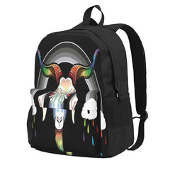 Rainbow Goat Backpacks Men's Backpacks Bags For Women Back Bag Women Backpack
