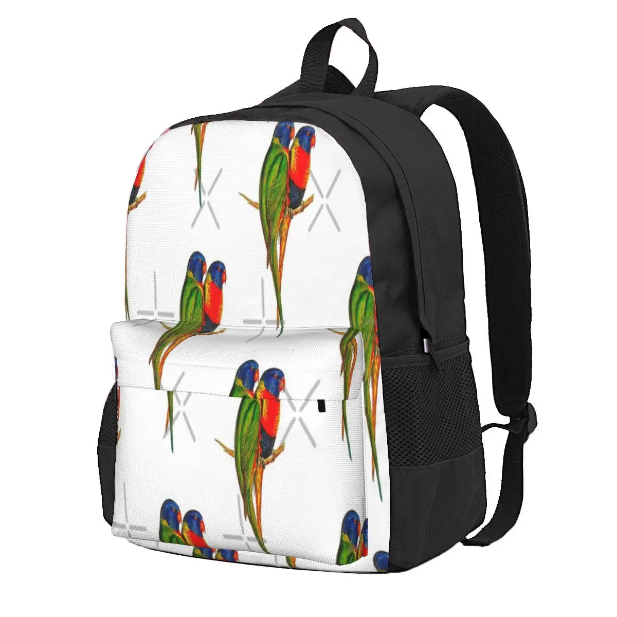 Rainbow Lorikeet Bird Australian Backpacks Men's Women's School Girls