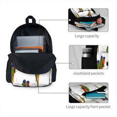 Rainbow Lorikeet Bird Australian Backpacks Men's Women's School Girls