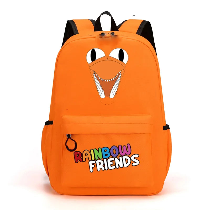 Colorful Rainbow Backpack for Boys Girls School Bags Travel Women Men Laptop