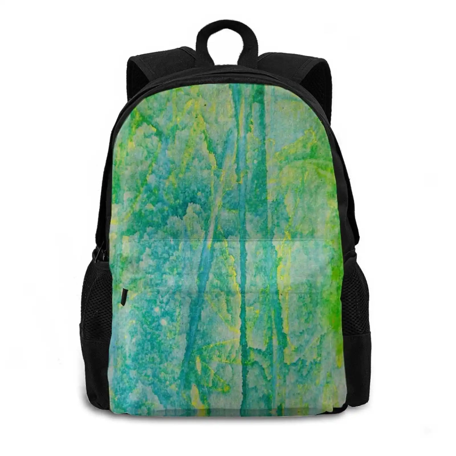 Rainforest Dawn Backpack Yellow Green Nature Outdoors