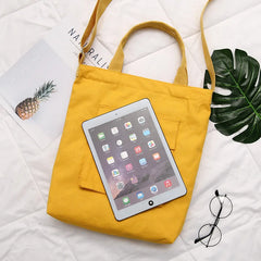 Canvas Shoulder Bag Casual Shopping School Girls A1391