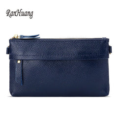 Split Leather Clutch Crossbody Bag Women's Small Shoulder Bag A1593