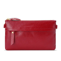 Split Leather Clutch Crossbody Bag Women's Small Shoulder Bag A1593